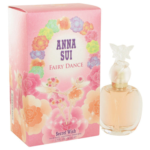 Secret Wish Fairy Dance by Anna SuiEau De Toilette Spray 1.7 oz 1.7 oz / 50 ml / Alcohol, Amber, Woody, Aldehyde, Oils Women