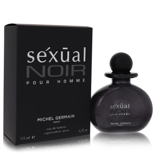 Sexual Noir by Michel GermainEau De Toilette Spray 4.2 oz 4.2 oz / 125 ml / Alcohol, Amber, Woody, Aldehyde, Oils Men
