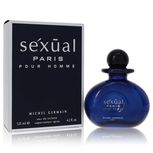 Sexual Paris by Michel GermainEau De Toilette Spray 4.2 oz 4.2 oz / 125 ml / Alcohol, Amber, Woody, Aldehyde, Oils Men