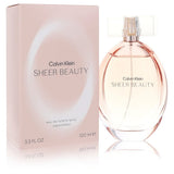Sheer Beauty by Calvin Klein Eau De Toilette Spray 3.4 oz for Women, Elegant Floral Fragrance