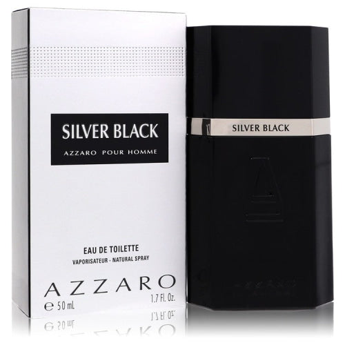 Silver Black by AzzaroEau De Toilette Spray 1.7 oz 1.7 oz / 50 ml / Alcohol, Amber, Woody, Aldehyde, Oils Men