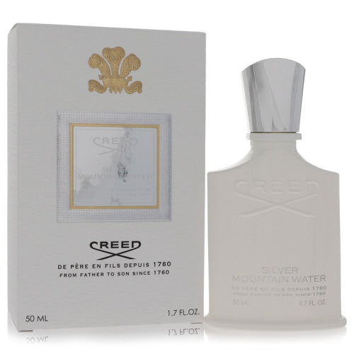 Silver Mountain Water by CreedEau De Parfum Spray 1.7 oz 1.7 oz / 50 ml / Alcohol, Amber, Woody, Aldehyde, Oils Men
