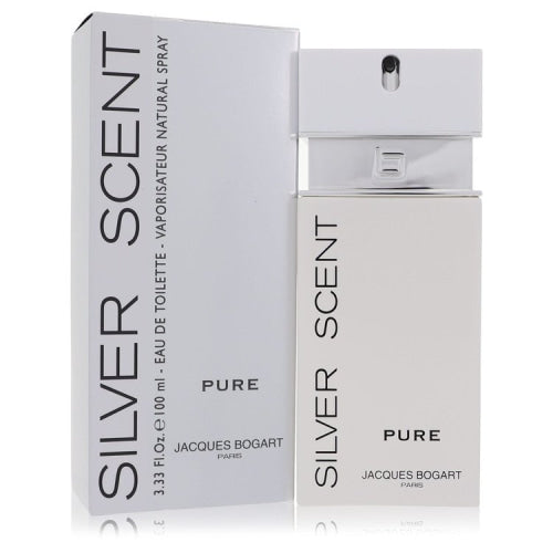 Silver Scent Pure by Jacques BogartEau De Toilette Spray 3.4 oz 3.4 oz / 100 ml / Alcohol, Amber, Woody, Aldehyde, Oils Men