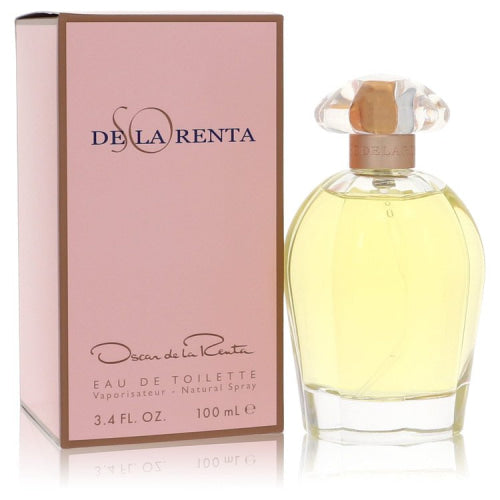 So De La Renta by Oscar De La RentaEau De Toilette Spray 3.4 oz 3.4 oz / 100 ml / Alcohol, Amber, Woody, Aldehyde, Oils Women