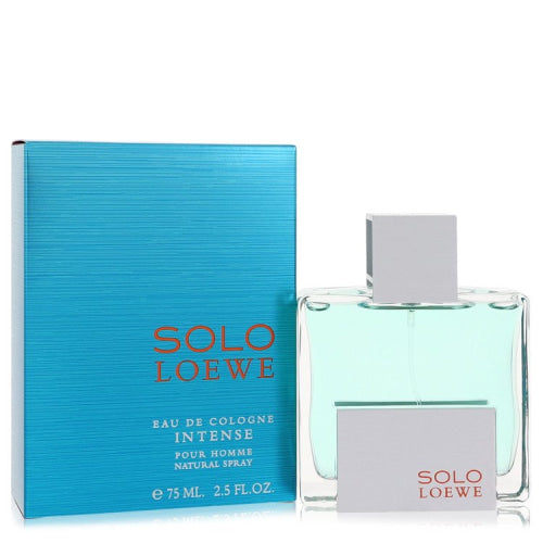 Solo Intense by LoeweEau De Cologne Spray 2.5 oz 2.5 oz / 75 ml / Alcohol, Amber, Woody, Aldehyde, Oils Men