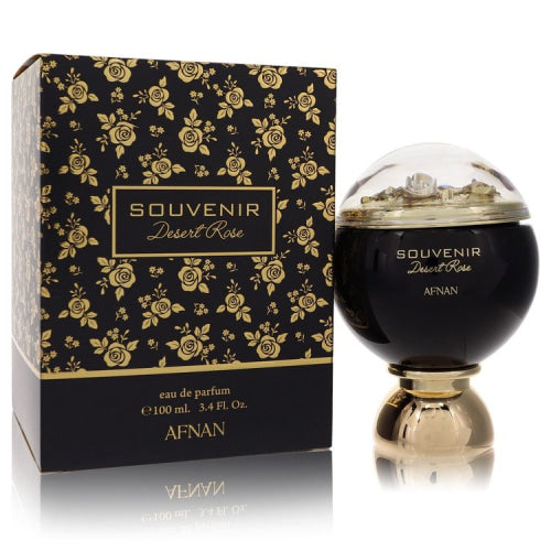 Souvenir Desert Rose by AfnanEau De Parfum Spray 3.4 oz 3.4 oz / 100 ml / Alcohol, Amber, Woody, Aldehyde, Oils Women