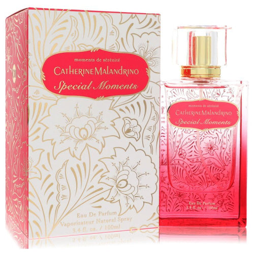 Special Moments by Catherine MalandrinoEau De Parfum Spray 3.4 oz 3.4 oz / 100 ml / Alcohol, Amber, Woody, Aldehyde, Oils Women