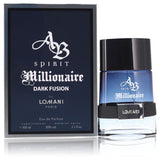 Spirit Millionaire Dark Fusion by Lomani Eau De Parfum Spray for Men 3.3 oz