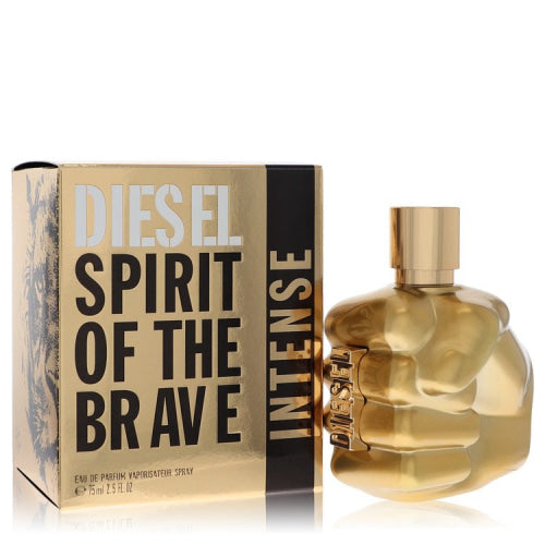 Spirit of the Brave Intense by DieselEau De Parfum Spray 2.5 oz 2.5 oz / 75 ml / Alcohol, Amber, Woody, Aldehyde, Oils Men