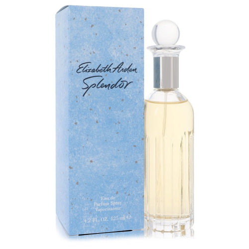 Splendor by Elizabeth ArdenEau De Parfum Spray 4.2 oz 4.2 oz / 125 ml / Alcohol, Amber, Woody, Aldehyde, Oils Women