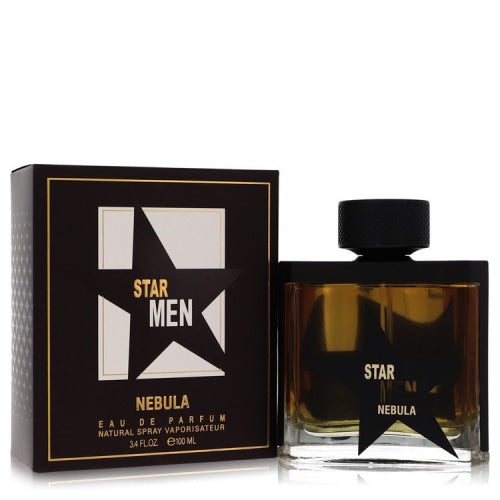 Star Men Nebula by Fragrance WorldEau De Parfum Spray 3.4 oz 3.4 oz / 100 ml / Alcohol, Amber, Woody, Aldehyde, Oils Men