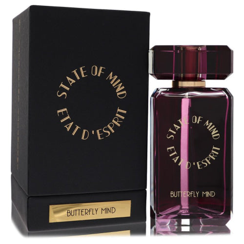State Of Mind Butterfly Mind by State Of MindEau De Parfum Spray (Unisex) 3.4 oz 3.4 oz / 100 ml / Alcohol, Amber, Woody, Aldehyde, Oils