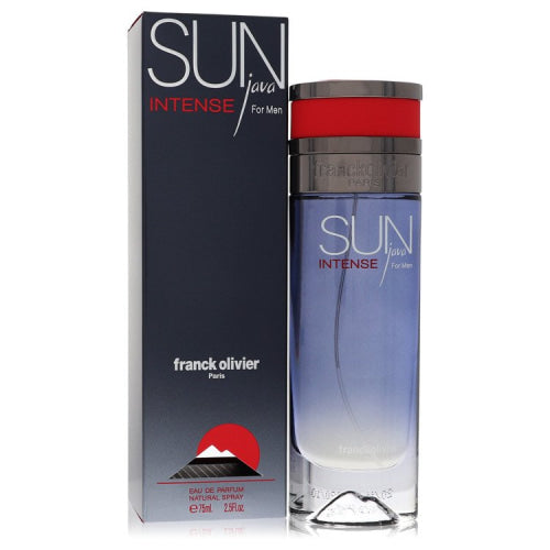 Sun Java Intense by Franck OlivierEau De Parfum Spray 2.5 oz 2.5 oz / 75 ml / Alcohol, Amber, Woody, Aldehyde, Oils Men