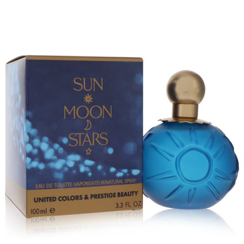 Sun Moon Stars by Karl LagerfeldEau De Toilette Spray 3.3 oz 3.3 oz / 100 ml / Alcohol, Amber, Woody, Aldehyde, Oils Women