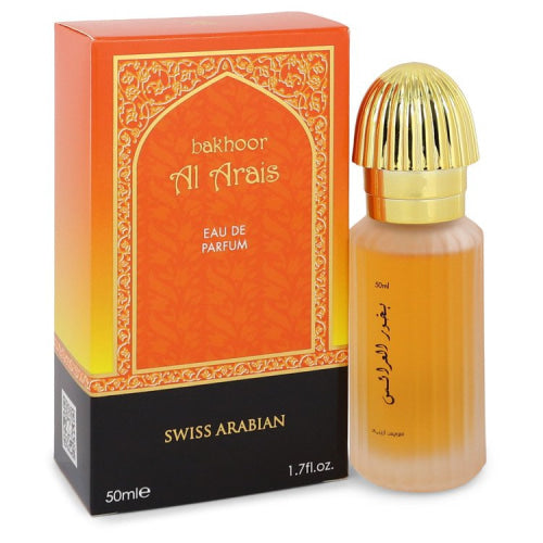 Swiss Arabian Al Arais by Swiss ArabianEau De Parfum Spray 1.7 oz 1.7 oz / 50 ml / Alcohol, Amber, Woody, Aldehyde, Oils Women