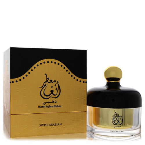 Swiss Arabian Muattar Angham Dhahabi by Swiss ArabianBakhoor Incense (Unisex) 40 grams 40 grams / 40 grams / Alcohol, Amber, Woody,