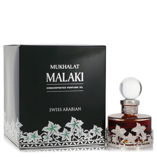 Swiss Arabian Mukhalat Malaki by Swiss ArabianConcentrated Perfume Oil 1 oz 1 oz / 30 ml / Alcohol, Amber, Woody, Aldehyde, Oils Men