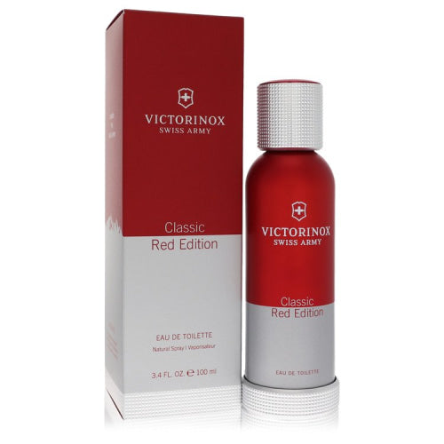 Swiss Army Red Edition by VictorinoxEau De Toilette Spray 3.4 oz 3.4 oz / 100 ml / Alcohol, Amber, Woody, Aldehyde, Oils Men