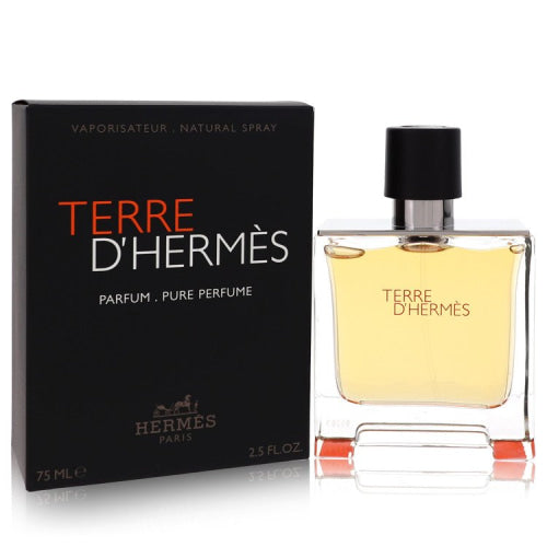 Terre D’Hermes by HermesPure Pefume Spray 2.5 oz 2.5 oz / 75 ml / Alcohol, Amber, Woody, Aldehyde, Oils Men