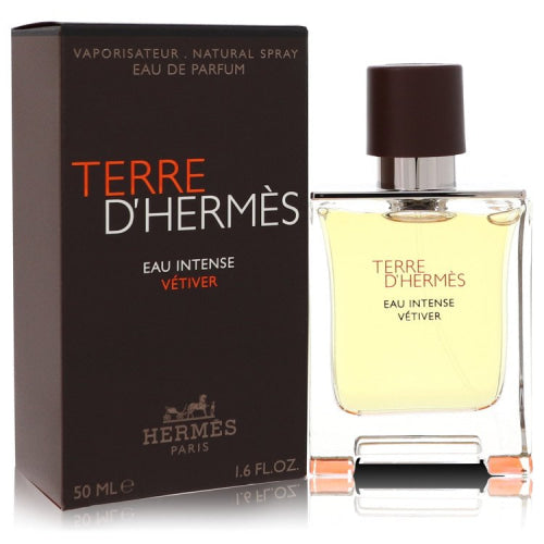 Terre D’hermes Eau Intense Vetiver by HermesEau De Parfum Spray 1.7 oz 1.7 oz / 50 ml / Alcohol, Amber, Woody, Aldehyde, Oils Men