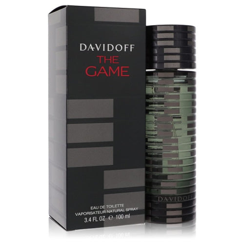 The Game by DavidoffEau De Toilette Spray 3.4 oz 3.4 oz / 100 ml / Alcohol, Amber, Woody, Aldehyde, Oils Men