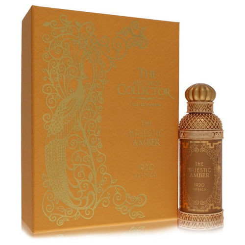 The Majestic Amber by Alexandre JEau De Parfum Spray (Unisex) 3.4 oz 3.4 oz / 100 ml / Alcohol, Amber, Woody, Aldehyde, Oils Unisex