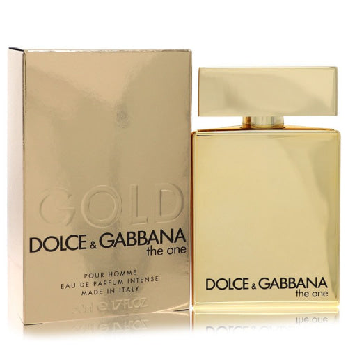 The One Gold by Dolce & GabbanaEau De Parfum Intense Spray 1.6 oz 1.6 oz / 50 ml / Alcohol, Amber, Woody, Aldehyde, Oils Men