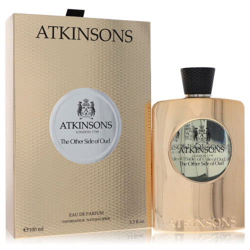 The Other Side of Oud by AtkinsonsEau De Parfum Spray (Unisex) 3.3 oz 3.3 oz / 100 ml / Alcohol, Amber, Woody, Aldehyde, Oils Unisex