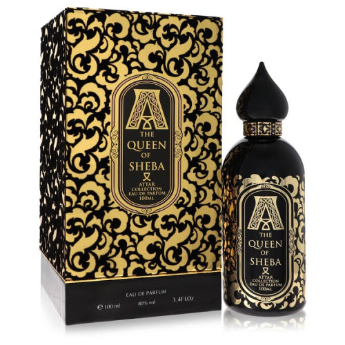 The Queen of Sheba by Attar CollectionEau De Parfum Spray 3.4 oz 3.4 oz / 100 ml / Alcohol, Amber, Woody, Aldehyde, Oils Women