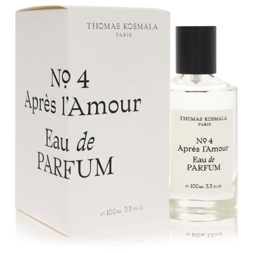 Thomas Kosmala No 4 Apres L’Amour by Thomas KosmalaEau De Parfum Spray (Unisex) 3.4 oz 3.4 oz / 100 ml / Alcohol, Amber, Woody, Aldehyde,