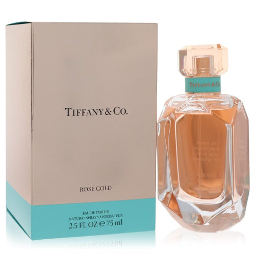 Tiffany Rose Gold by TiffanyEau De Parfum Spray 2.5 oz 2.5 oz / 75 ml / Alcohol, Amber, Woody, Aldehyde, Oils Women