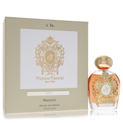 Tiziana Terenzi Adhil by Tiziana TerenziExtrait De Parfum Spray (Unisex) 3.38 oz 3.38 oz / 100 ml / Alcohol, Amber, Woody, Aldehyde, Oils