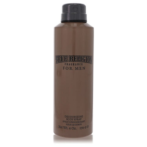 True Religion by True ReligionDeodorant Spray 6 oz 6 oz / 177 ml / Alcohol, Amber, Woody, Aldehyde, Oils Men