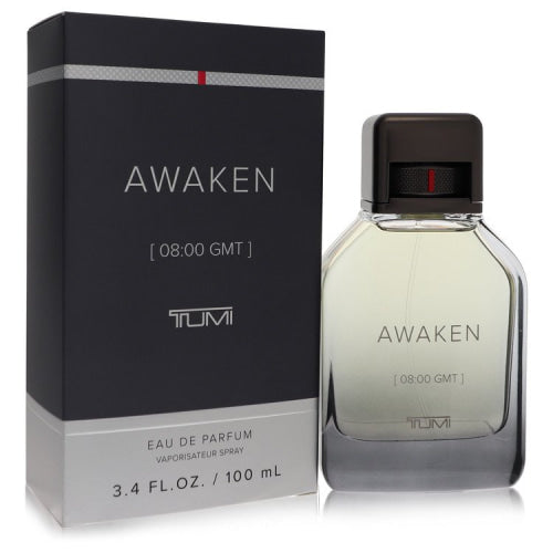 Tumi Awaken by TumiEau De Parfum Spray 3.4 oz 3.4 oz / 100 ml / Alcohol, Amber, Woody, Aldehyde, Oils Men