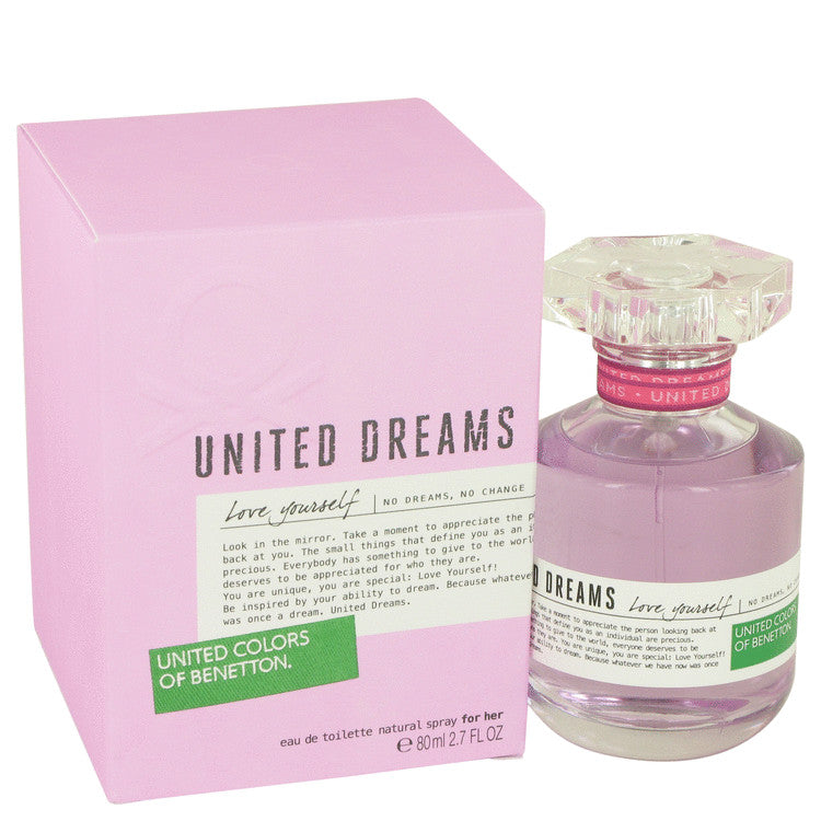 United Dreams Love Yourself by Benetton - Eau De Toilette Spray 2.7 oz