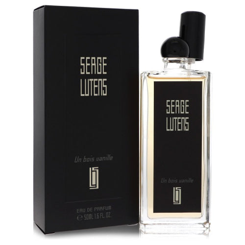 Un Bois Vanille by Serge LutensEau De Parfum Spray (Unisex) 1.69 oz 1.69 oz / 50 ml / Alcohol, Amber, Woody, Aldehyde, Oils Unisex