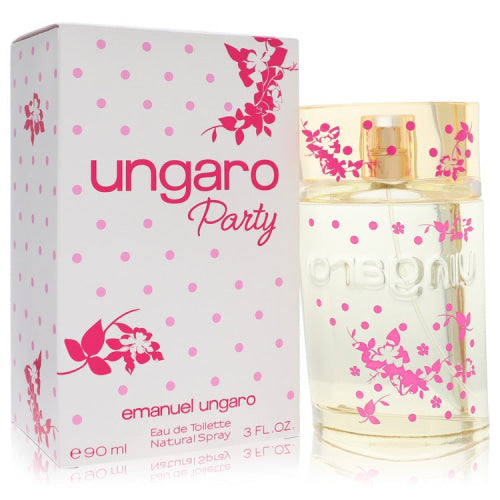 Ungaro Party by UngaroEau De Toilette Spray 3 oz 3 oz / 90 ml / Alcohol, Amber, Woody, Aldehyde, Oils Women