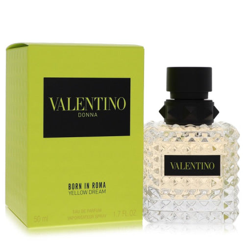 Valentino Donna Born In Roma Yellow Dream by ValentinoEau De Parfum Spray 1.7 oz 1.7 oz / 50 ml / Alcohol, Amber, Woody, Aldehyde, Oils