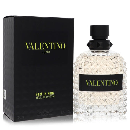 Valentino Uomo Born In Roma Yellow Dream by ValentinoEau De Toilette Spray 3.4 oz 3.4 oz / 100 ml / Alcohol, Amber, Woody, Aldehyde, Oils