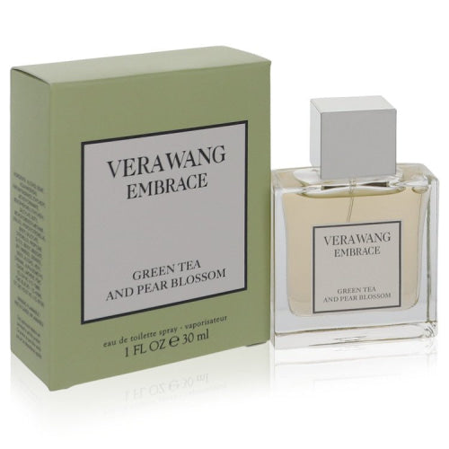 Vera Wang Embrace Green Tea And Pear Blossom by Vera WangEau De Toilette Spray 1 oz 1 oz / 30 ml / Alcohol, Amber, Woody, Aldehyde, Oils