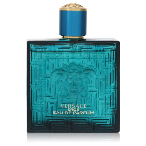Versace Eros by VersaceEau De Parfum Spray (Tester) 3.4 oz 3.4 oz / 100 ml / Alcohol, Amber, Woody, Aldehyde, Oils Men