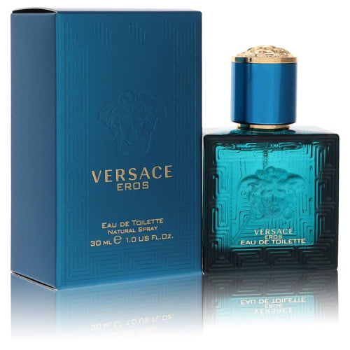 Versace Eros by VersaceEau De Toilette Spray 1 oz 1 oz / 30 ml / Alcohol, Amber, Woody, Aldehyde, Oils Men