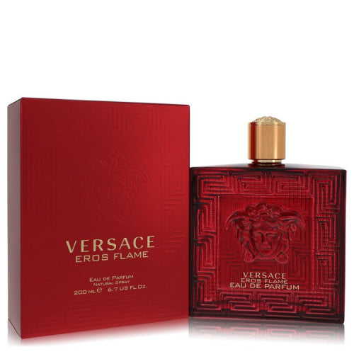 Versace Eros Flame by VersaceEau De Parfum Spray 6.7 oz 6.7 oz / 200 ml / Alcohol, Amber, Woody, Aldehyde, Oils Men