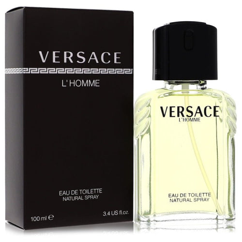 Versace L’Homme by VersaceEau De Toilette Spray 3.4 oz 3.4 oz / 100 ml / Alcohol, Amber, Woody, Aldehyde, Oils Men