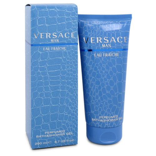 Versace Man by VersaceEau Fraiche Shower Gel 6.7 oz 6.7 oz / 200 ml / Alcohol, Amber, Woody, Aldehyde, Oils Men