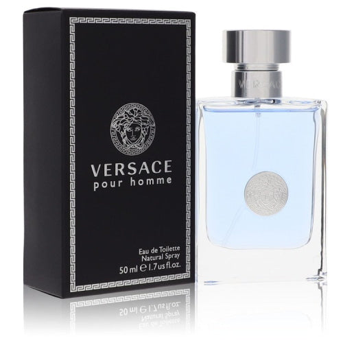 Versace Pour Homme by VersaceEau De Toilette Spray 1.7 oz 1.7 oz / 50 ml / Alcohol, Amber, Woody, Aldehyde, Oils Men