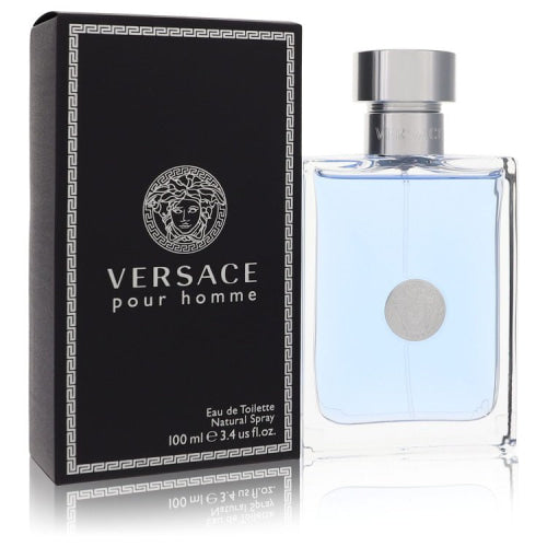 Versace Pour Homme by VersaceEau De Toilette Spray 3.4 oz 3.4 oz / 100 ml / Alcohol, Amber, Woody, Aldehyde, Oils Men