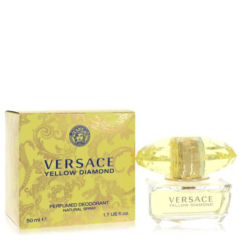 Versace Yellow Diamond by VersaceDeodorant Spray 1.7 oz 1.7 oz / 50 ml / Alcohol, Amber, Woody, Aldehyde, Oils Women