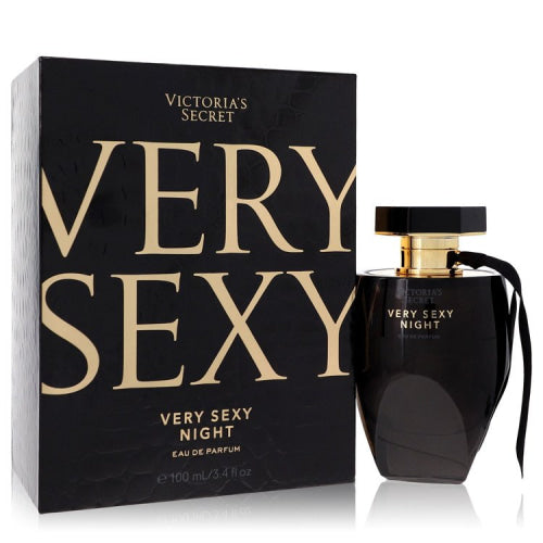 Very Sexy Night by Victoria’s SecretEau De Parfum Spray 3.4 oz 3.4 oz / 100 ml / Alcohol, Amber, Woody, Aldehyde, Oils Women