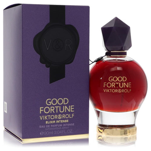 Viktor & Rolf Good Fortune Elixir Intense by Viktor & RolfEau De Parfum Intense Spray 3 oz 3 oz / 90 ml / Alcohol, Amber, Woody, Aldehyde,